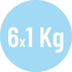 6x1kg